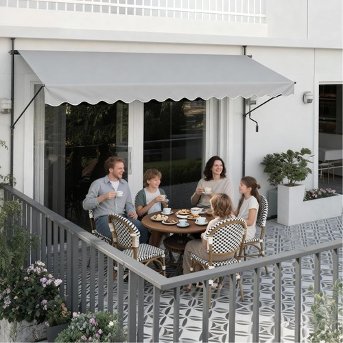 Klemmmarkise balkon 300cm - klemmmarkise,