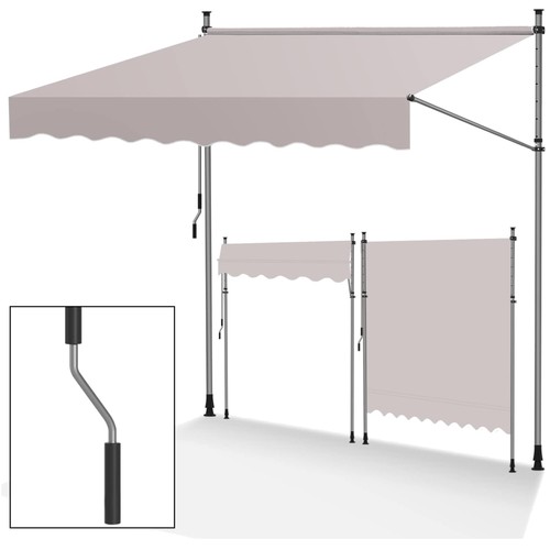 Klemmmarkise balkon 200cm - balkon,