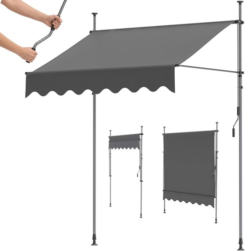 Klemmmarkise 250 breit - klemmmarkise, cm