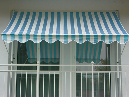 Angerer klemmmarkise blau - klemmmarkise,